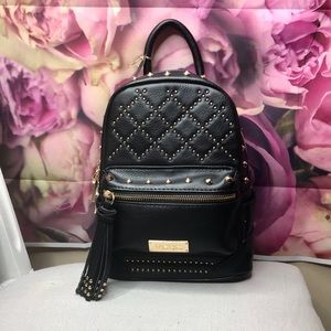 NWT Bebe Jet Sone Black Mini Backpack
